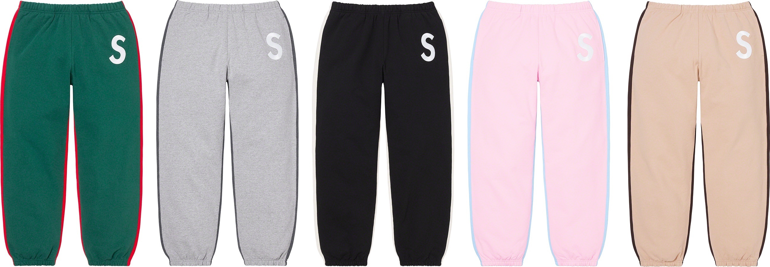 S Logo Split Sweatpant